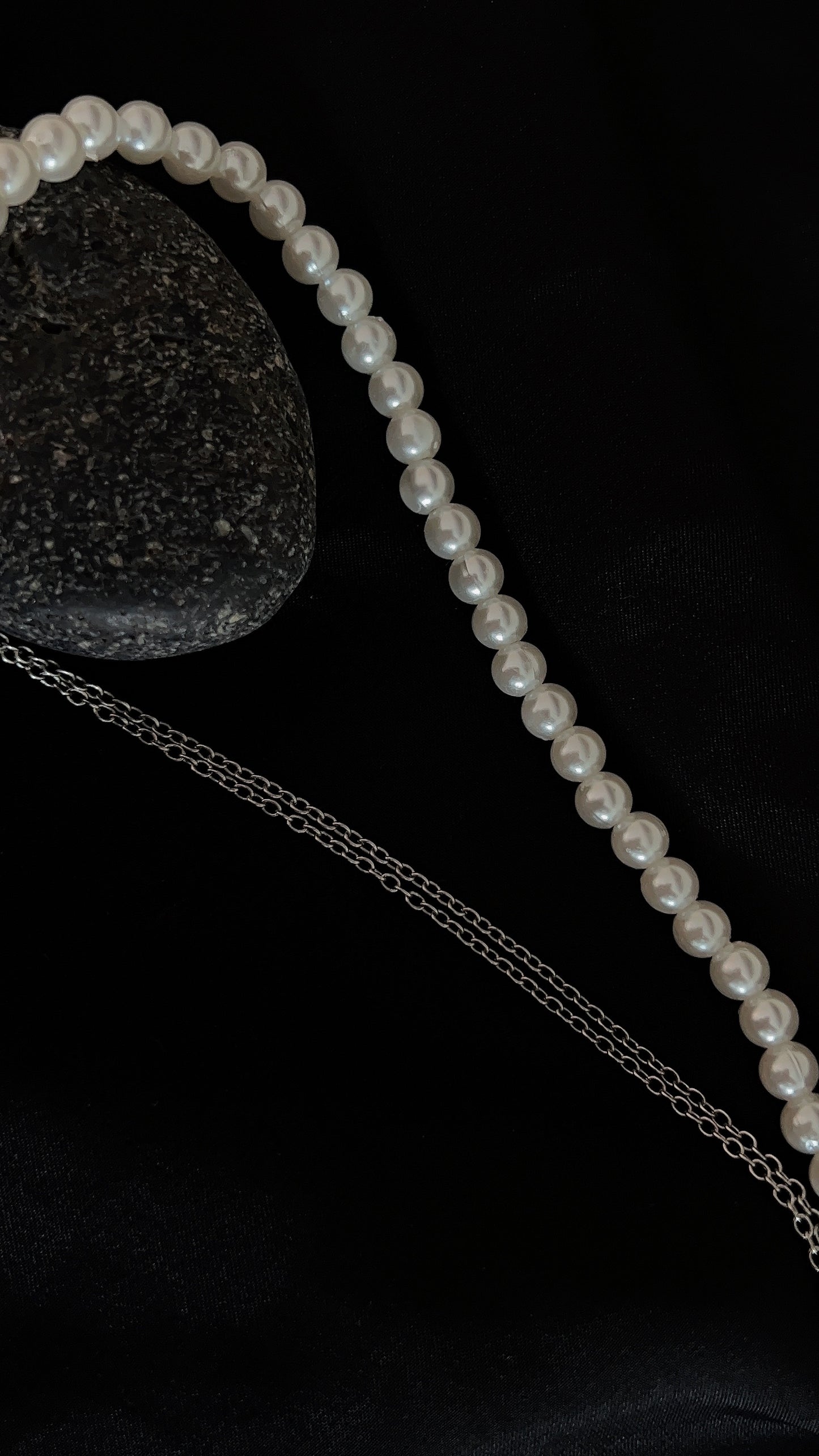 2W Pearl and Micro Chain